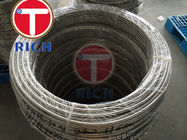 Sanitary Food Capillary WT2mm OD10mm Stainless Steel Coil Tube