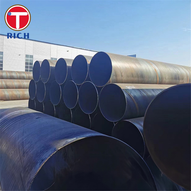 ASTM A139 Τύπος από χάλυβα συγκολλημένος κλάσης Β Τύπος από χάλυβα συγκολλημένος με ηλεκτρικό τόξο για παροχή νερού