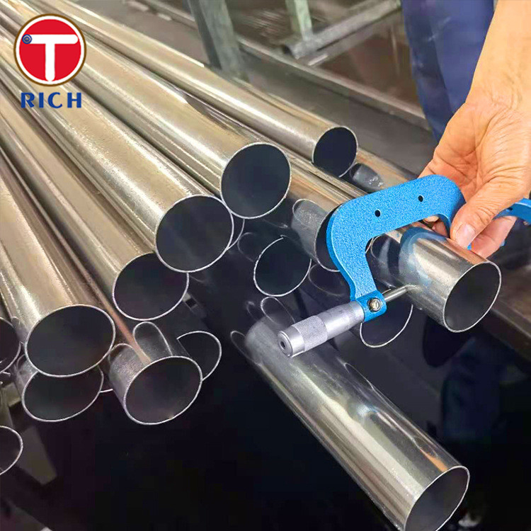 ASTM A928 S31200 Διπλός σωλήνας από ανοξείδωτο χάλυβα ηλεκτρικής σύντηξης συγκολλημένος με προσθήκη μεταλλικού υλικού