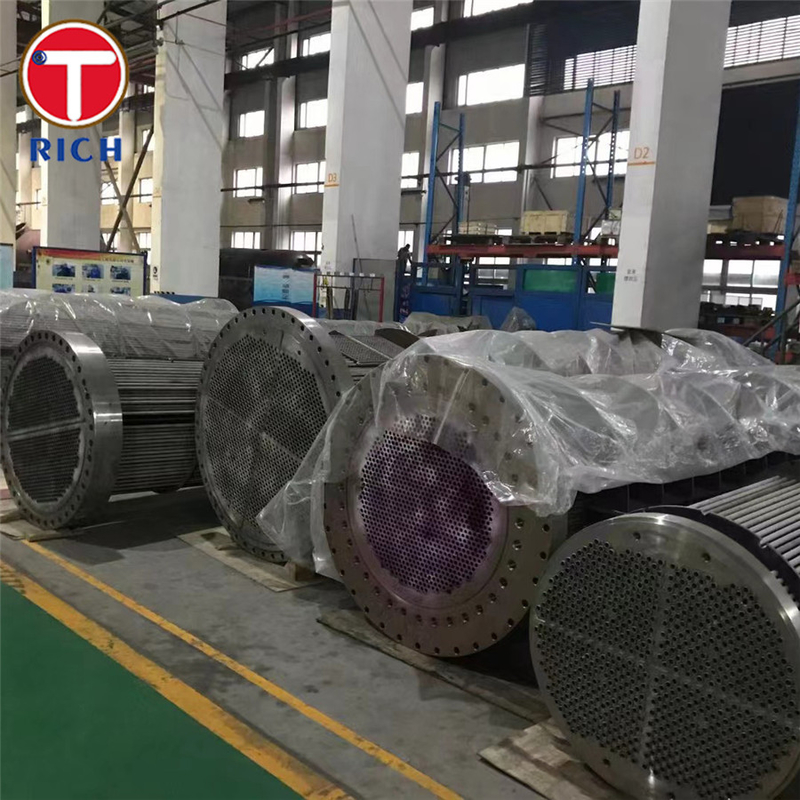 ASTM A688 304 Ζυγισμένος σωλήνας austenitic από ανοξείδωτο χάλυβα για θερμαντήρα θερμότητας