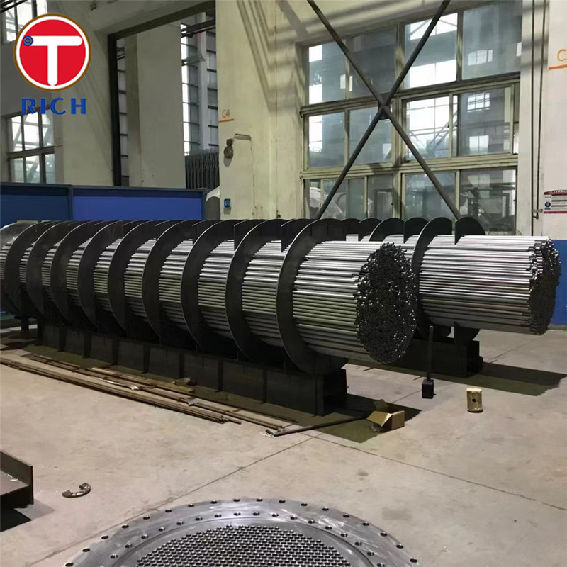 ASTM A688 304 Ζυγισμένος σωλήνας austenitic από ανοξείδωτο χάλυβα για θερμαντήρα θερμότητας