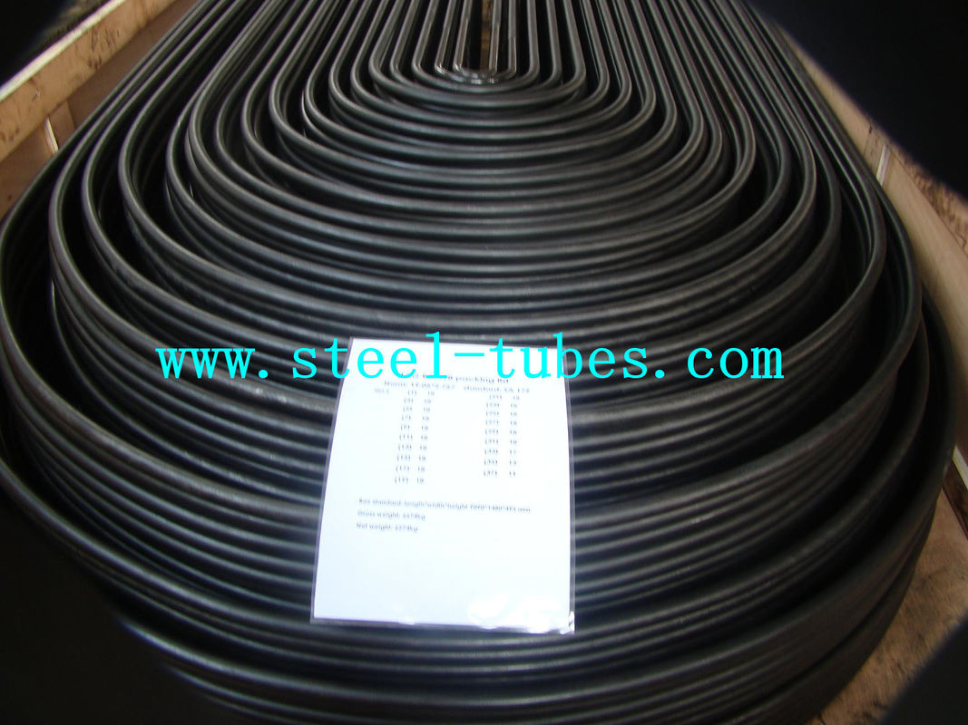 Feedwater άνθρακα σωλήνων Α 556/556M κάμψεων του U τραβηγμένος στο κρύο σωλήνας χάλυβα θερμαστρών μαύρος χωρίς συγκόλληση