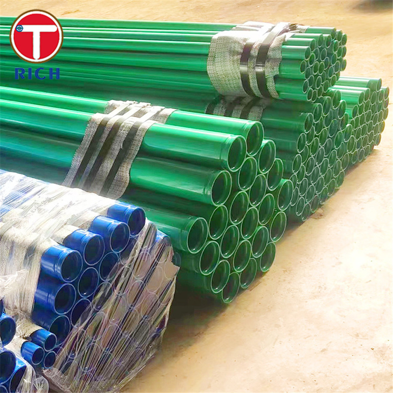 ASTM A978 Πλαστικός επίστρωτος σωλήνας χάλυβα Προστρωμένος πολυαιθυλένιος επιφανειακός σύνθετος πλευρός συγκολλημένος σωλήνας χάλυβα