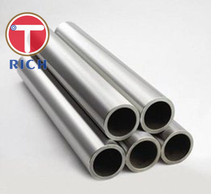 Round Shape Stainless Steel Seamless Pipe Titanium Alloy For Condenser