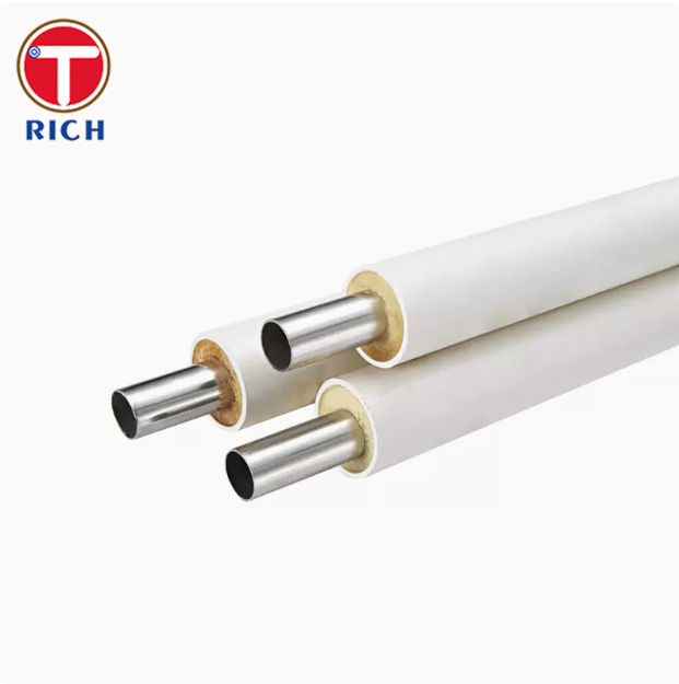 ASTM A213 Σωλήνας από χάλυβα με επίστρωση PVC, Σωλήνας από ανοξείδωτο χάλυβα χωρίς ραφή για μόνωση