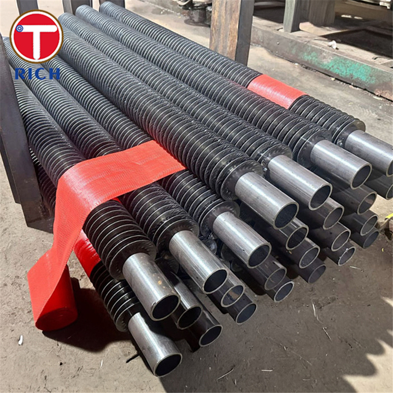 Continuously Welded Helical Finned Tube with 30-325 mm Outer Diameter and 6M or Custom Length for Boiler Economizers