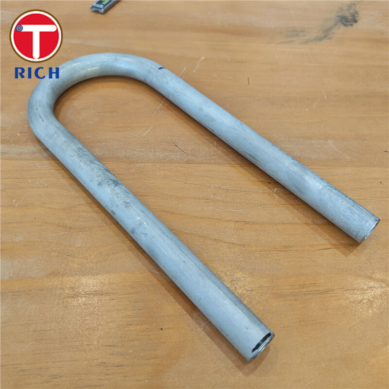 Cold-Bent Stainless Steel U Shape Pipe TP304/304L TP316/316L TP321 for Heat Exchanger Applications