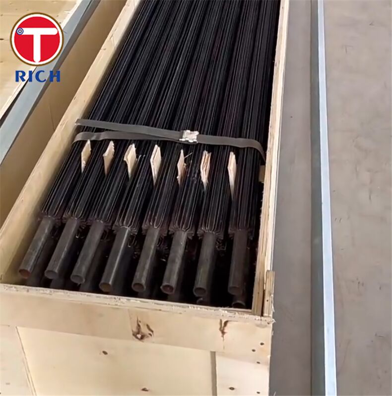 Ανθεκτικοί στη διάβρωση συγκολλημένοι μήκους φτερωτοί σωλήνες με υψηλή ανοχή θερμοκρασίας για βελτιωμένη μεταφορά θερμότητας σε ανταλλακτές θερμότητας πετρελαίου