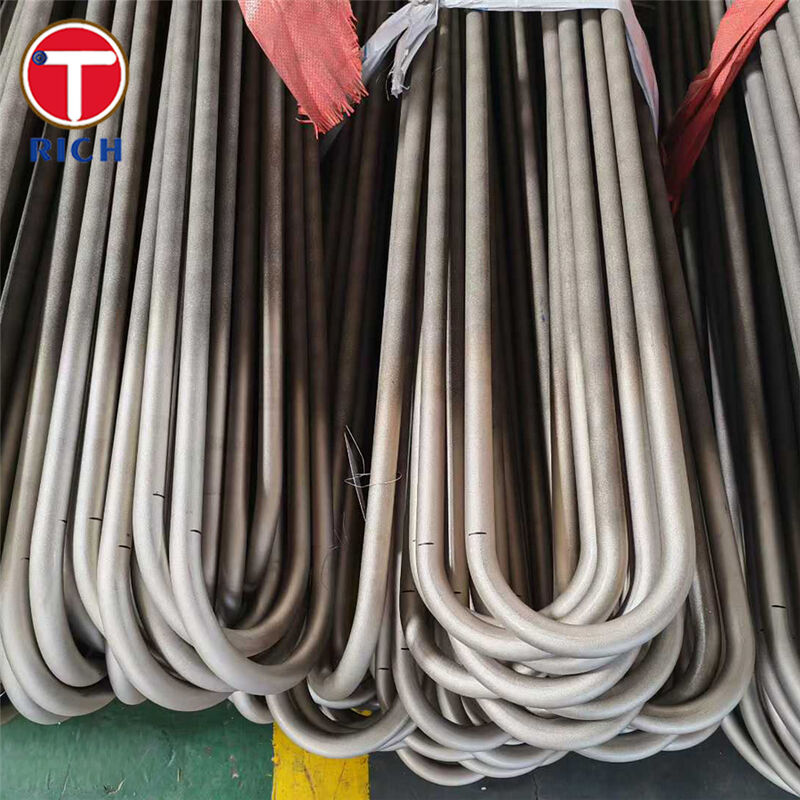 ASTM A179 Ψυχρά τραβηγμένο αδιάβροχο σωλήνα κάμψης από χαμηλού άνθρακα χάλυβα U για ανταλλακτές θερμότητας