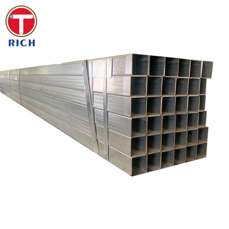 Q235 Διάμετρος σωλήνας από δομικό χάλυβα άνθρακα συγκολλημένος για αρχιτεκτονικές εφαρμογές με επιλογές ψυχρής έλξης και θερμής έλασης