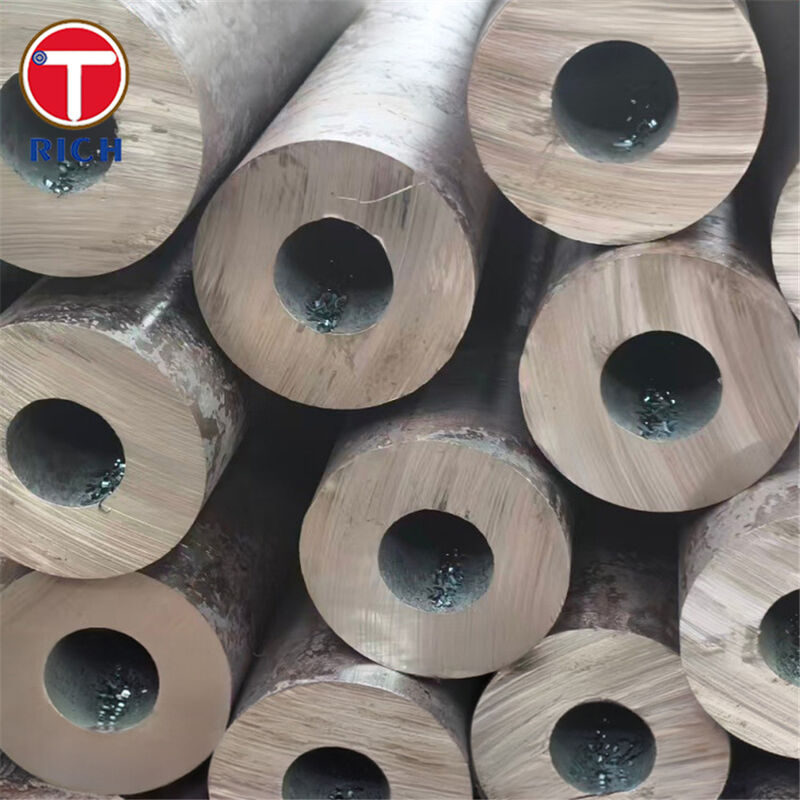 ASTM A213 Χάλυβα κράμα Σωλήνες χωρίς συγκόλληση Μεγάλης διαμέτρου Σώλος θερμοσίφωνας με παχύ τοίχωμα για ανταλλακτές θερμότητας