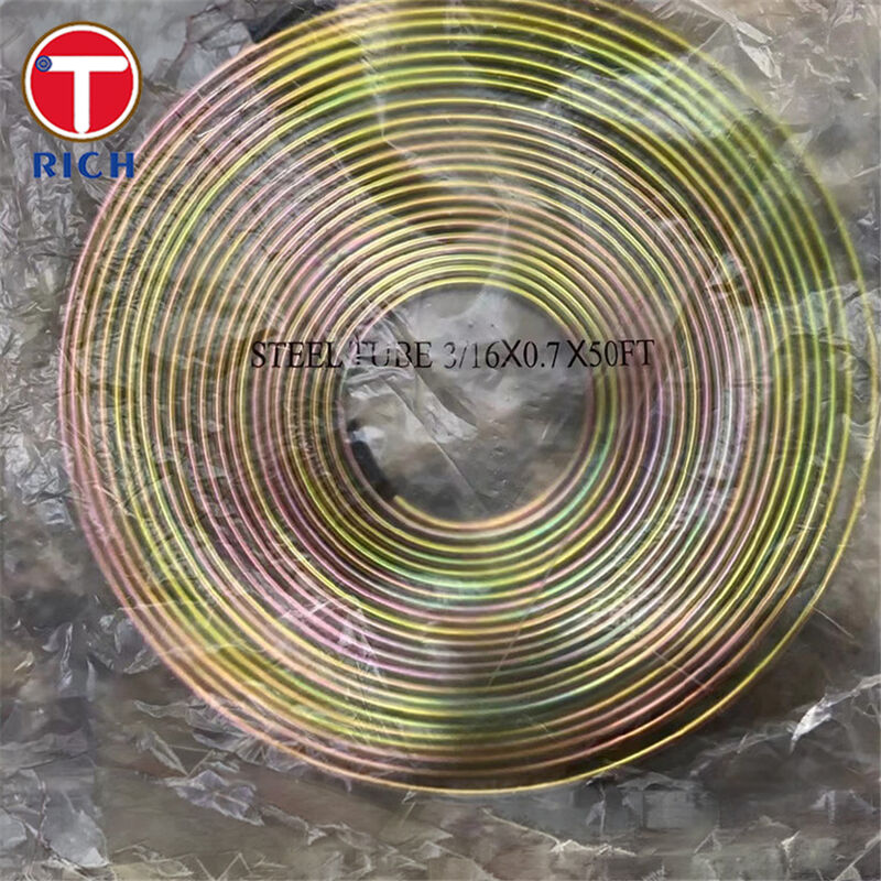 SAE J527 Χάλκινος Σωλήνας Bundy με Εξωτερική Διάμετρο 4,76-12,7 mm για Εφαρμογές Σωληνώσεων Φρένων