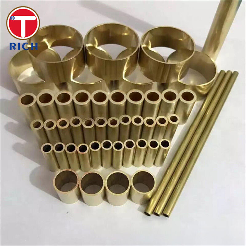 BFe10-1-1 Σωλήνας Συμπυκνωτή από Χαλκό-Νικέλιο χωρίς Συγκόλληση με Αντοχή στη Διάβρωση και Ανθεκτικότητα σε Θαλασσινό Νερό για Αποτελεσματική Μεταφορά Θερμότητας