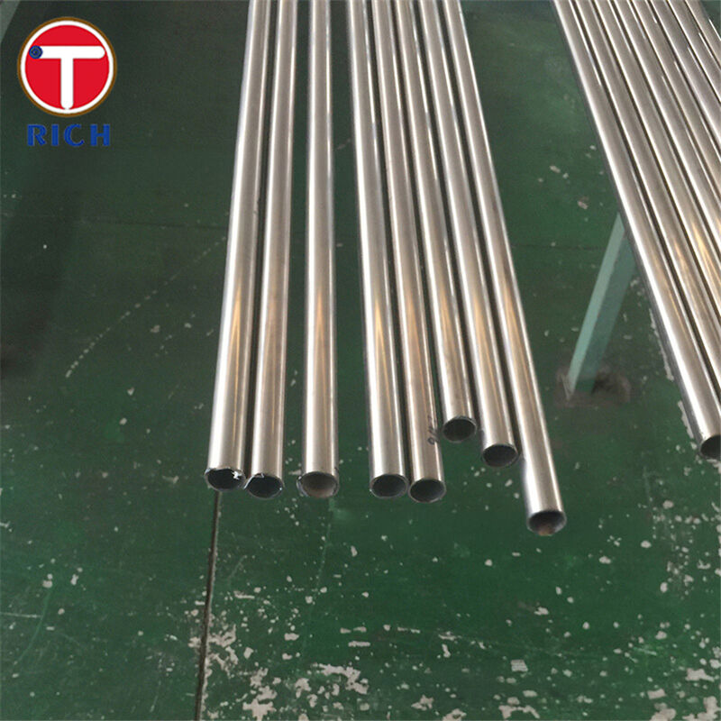Στιλβωμένη επιφάνεια ASTM A213 Standard Seamless Steel Tube με OD 3,2-127mm για λέβητα και εναλλάκτη θερμότητας