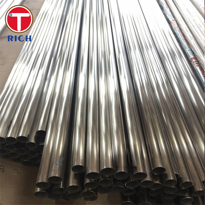 Στιλβωμένη επιφάνεια ASTM A213 Standard Seamless Steel Tube με OD 3,2-127mm για λέβητα και εναλλάκτη θερμότητας