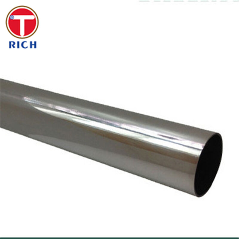 Στιλβωμένη επιφάνεια ASTM A213 Standard Seamless Steel Tube με OD 3,2-127mm για λέβητα και εναλλάκτη θερμότητας